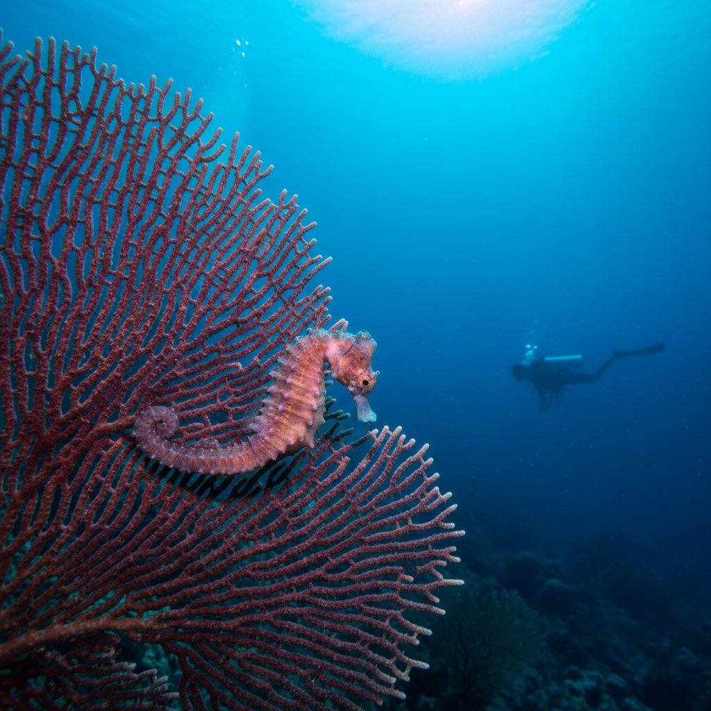 Misool soft coral garden Raja Ampat freedive site Boo Rocks pinnacle