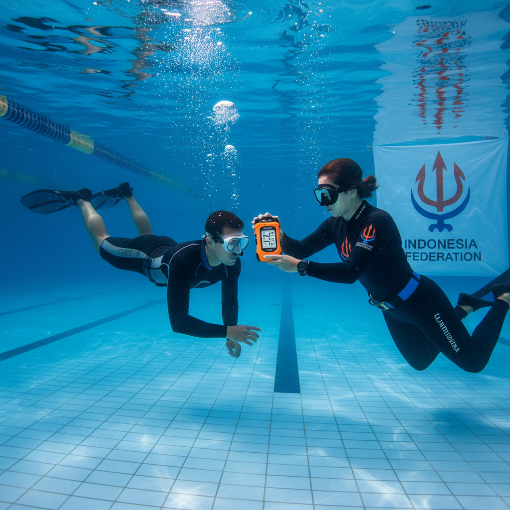 Raja Ampat freedive instructor certification AIDA training Sorong foundation course