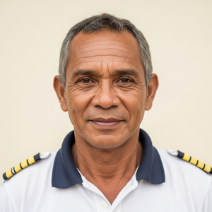 Caspar Calloway, Senior Phinisi Captain & Liveaboard Master